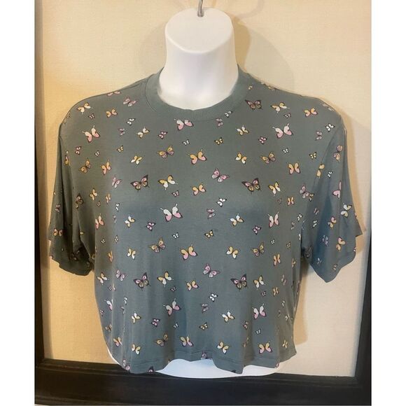 Self Esteem Butterfly Crop Top - Picture 4 of 7